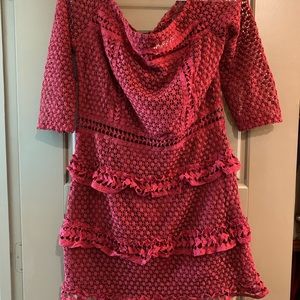 Maroon Liquorish Dress